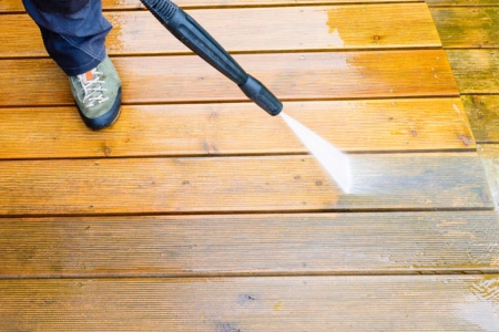 Deck Cleaning